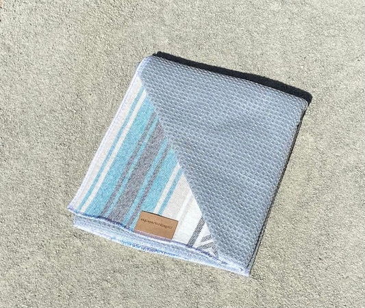 Baja Surf Golf Towel Teal