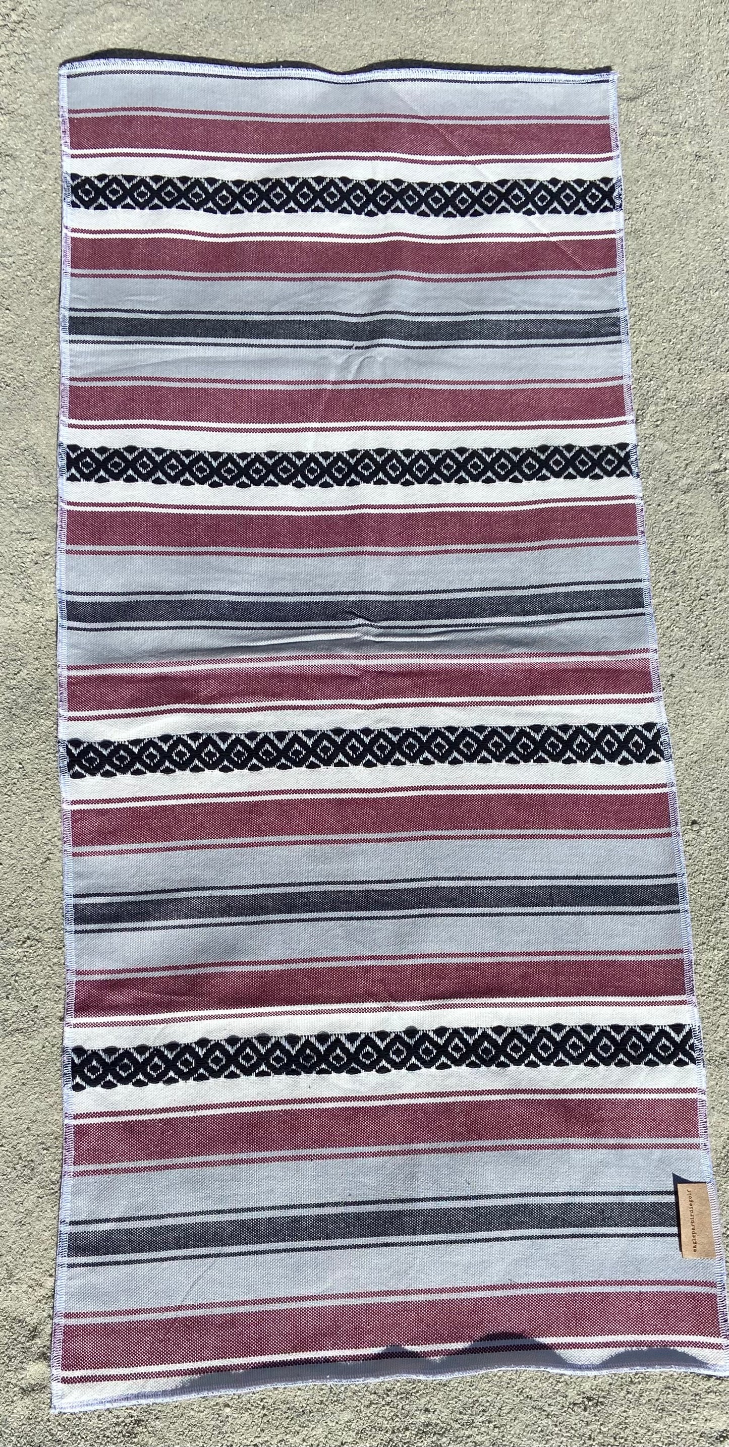 OG Baja Surf Golf Towel Burgandy